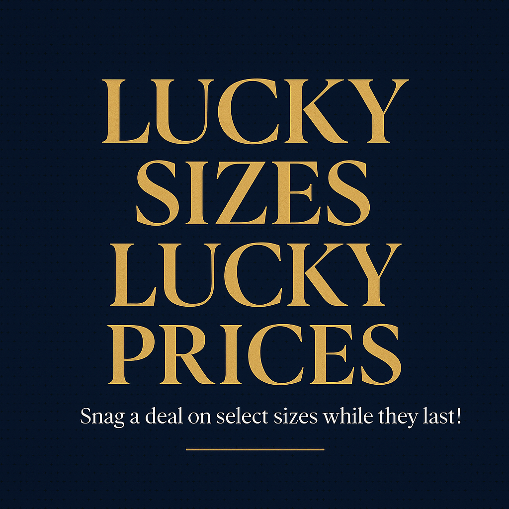 Lucky Sizes Lucky Prices