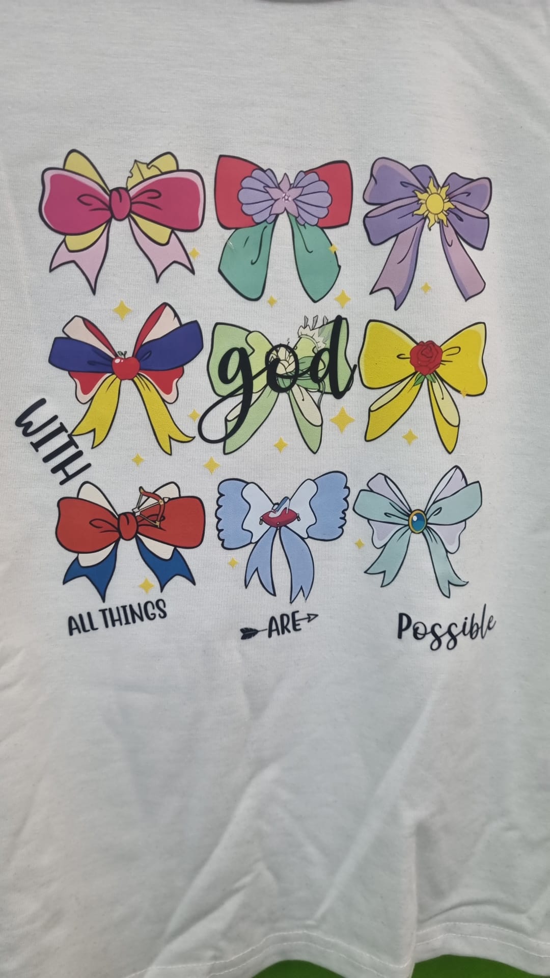 “God Made Me Special” Kinder T-shirt – Wit met Regenboog Design