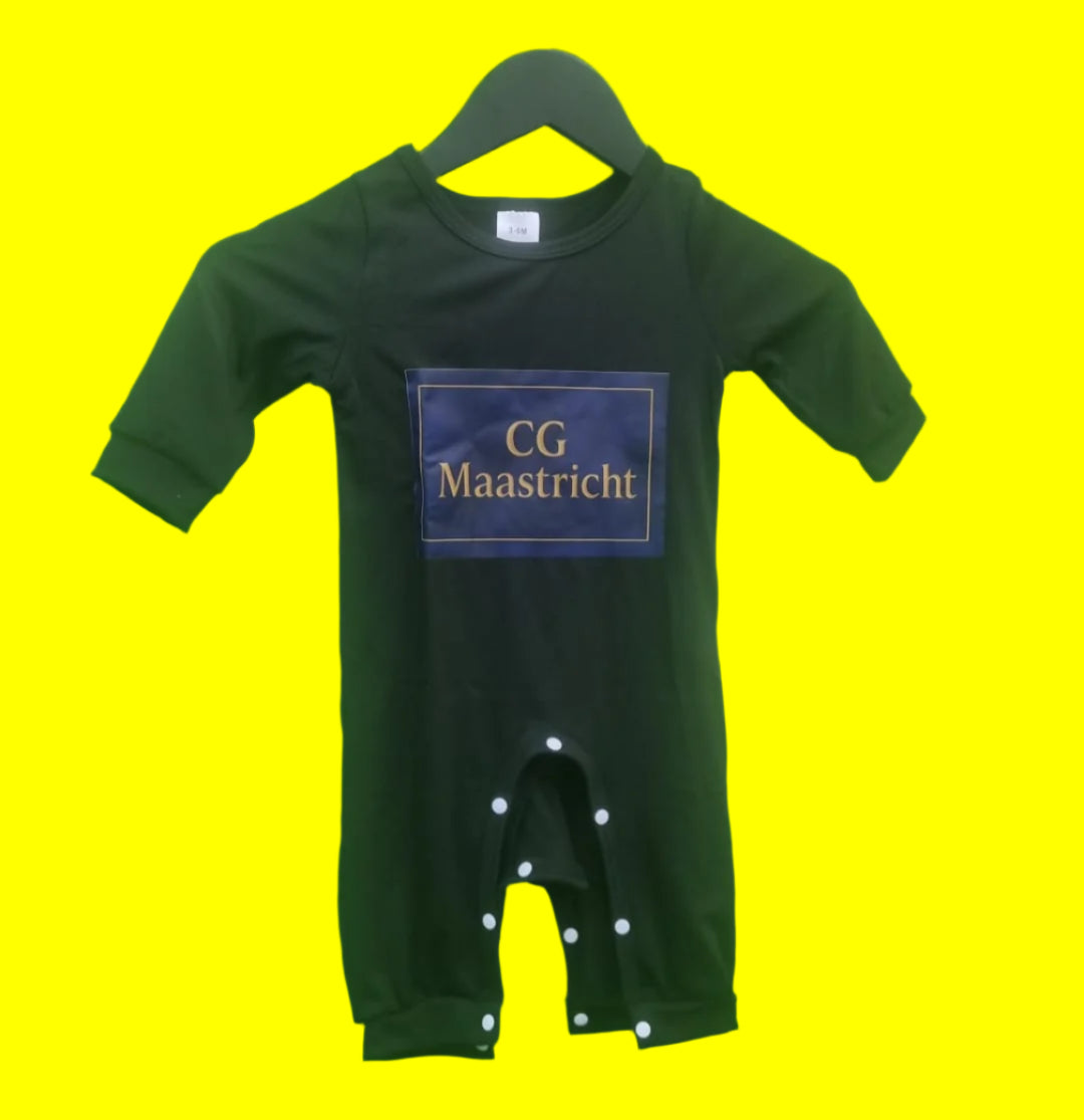 CG Maastricht Baby Romper – Limited Edition (Zwart)