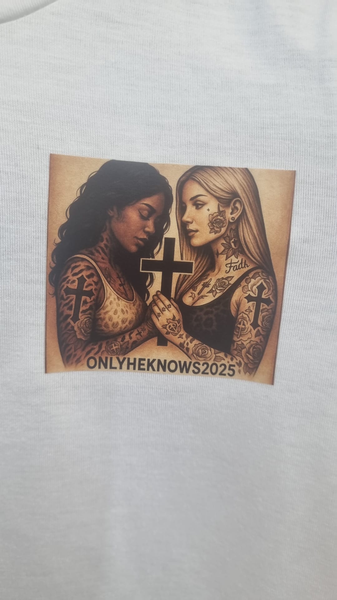 tattoo sisters-kids tee
