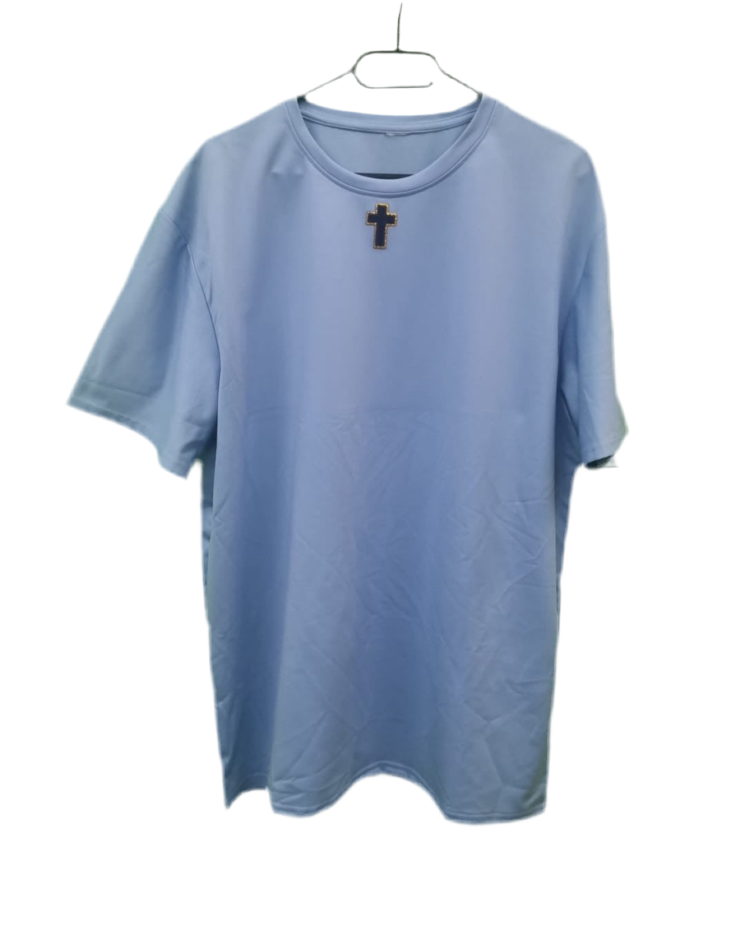 “Jesus S.W.A.G.” T-shirt – Serve, Worship And Glorify | Hemels Statement Tee (Blauw)