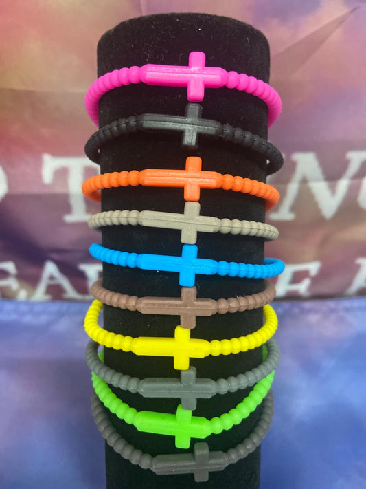 Faith Cross Armband – Los verkrijgbaar (10 kleuren)