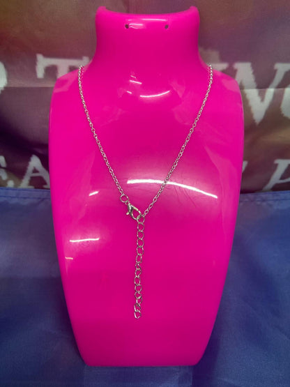Infinity Cross Necklace – Silver 30cm Edition