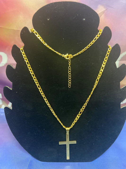 Golden Faith Chain – 30cm Statement Piece