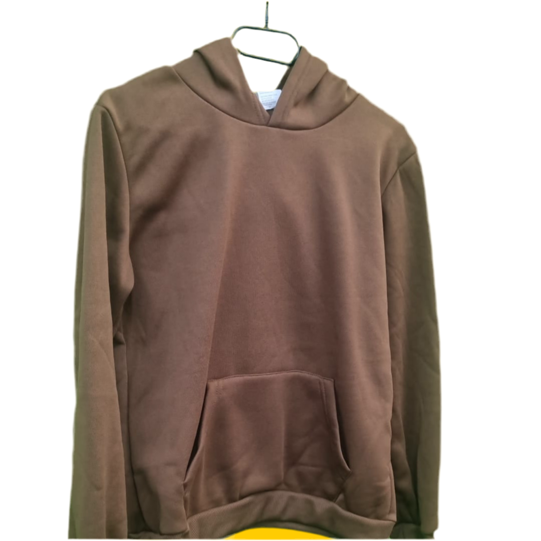“I Walk By Faith” Hoodie – Bruin | Unisex Faithwear Collectie