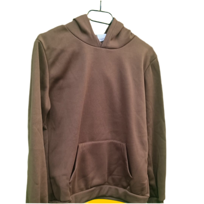 “I Walk By Faith” Hoodie – Bruin | Unisex Faithwear Collectie