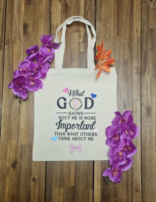 Bio Katoenen Tas Christelijk - Aanpasbare Print!