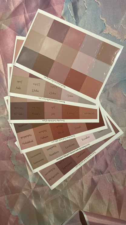Bijbeltabs Luxe Set van diverse kleuren - een stijlvolle manier om rust en overzicht in je Bijbel te brengen.