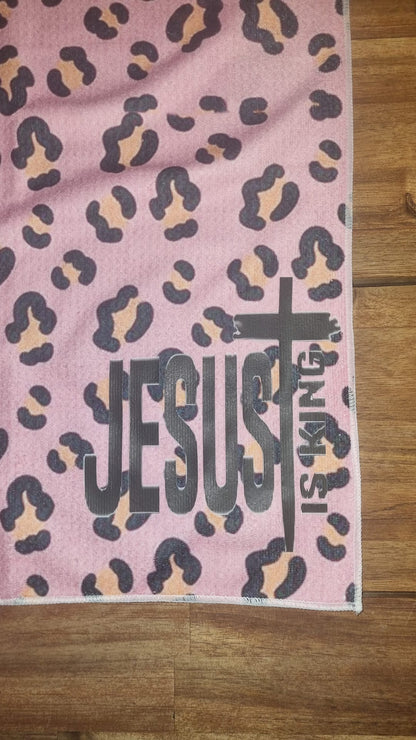 Keukenhanddoek 65cm / 46cm pink🐆JIK