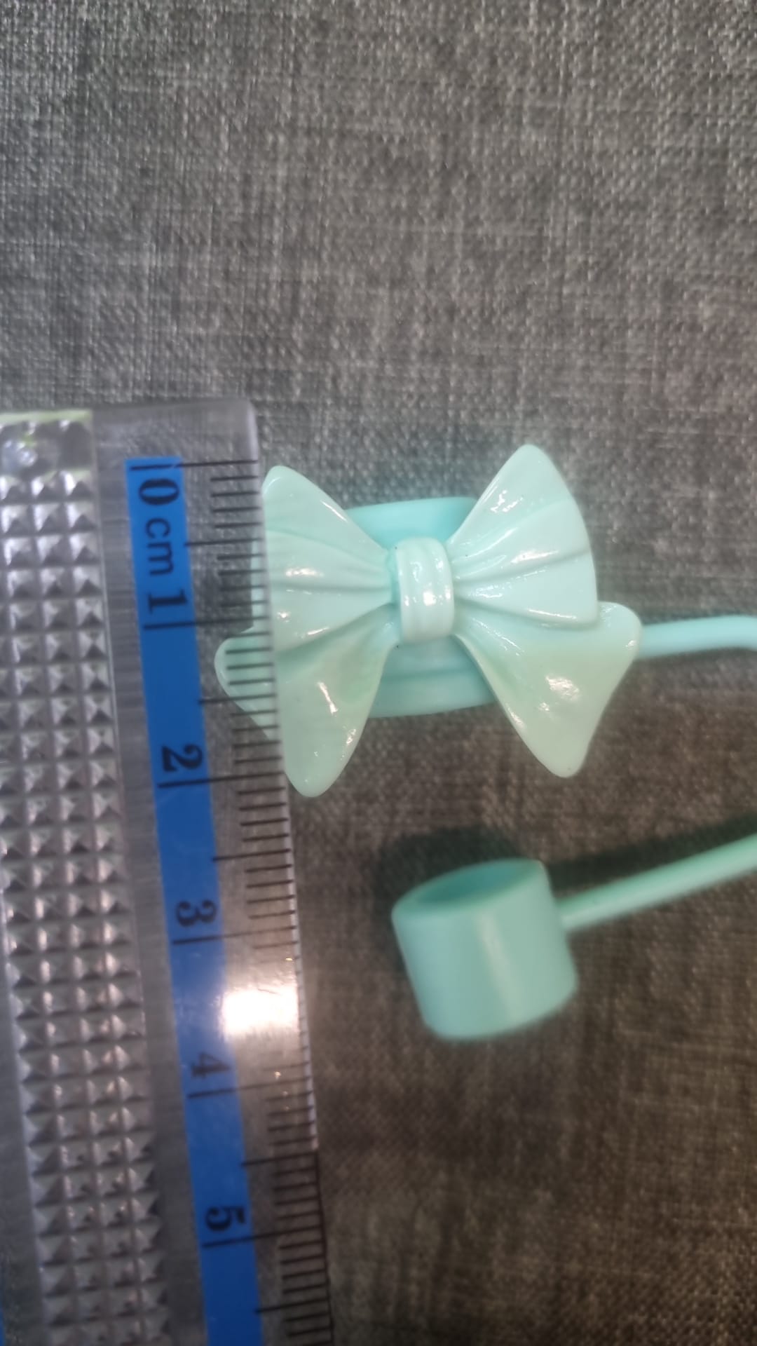Rietjesafsluiter Strik – Babyblauw